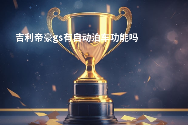 吉利帝豪gs有自动泊车功能吗