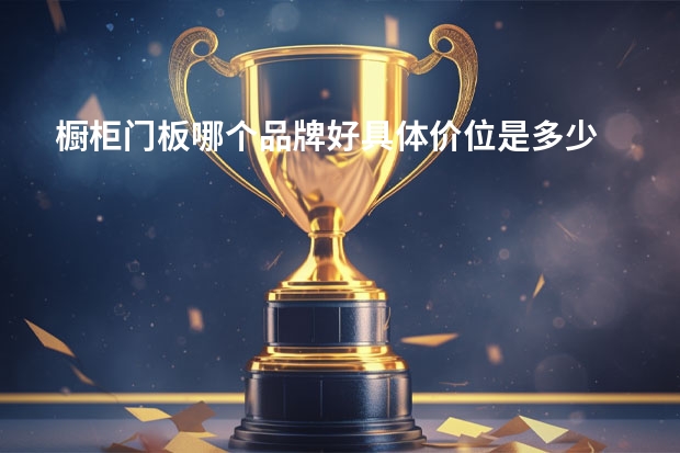 橱柜门板哪个品牌好具体价位是多少