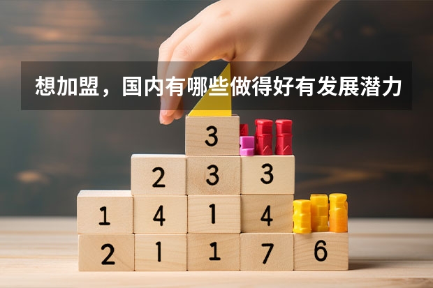 想加盟，国内有哪些做得好有发展潜力的护肤品品牌？