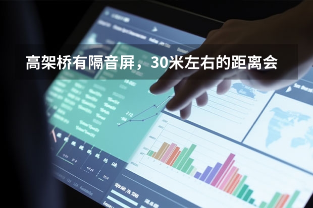 高架桥有隔音屏，30米左右的距离会很吵吗？