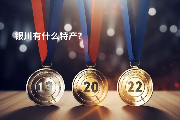 银川有什么特产？