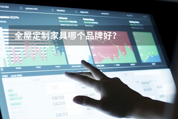 全屋定制家具哪个品牌好？