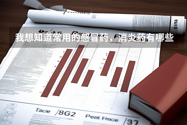 我想知道常用的感冒药，消炎药有哪些，希望分开说：谢谢
