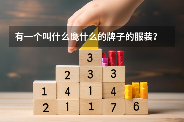 有一个叫什么鹰什么的牌子的服装？
